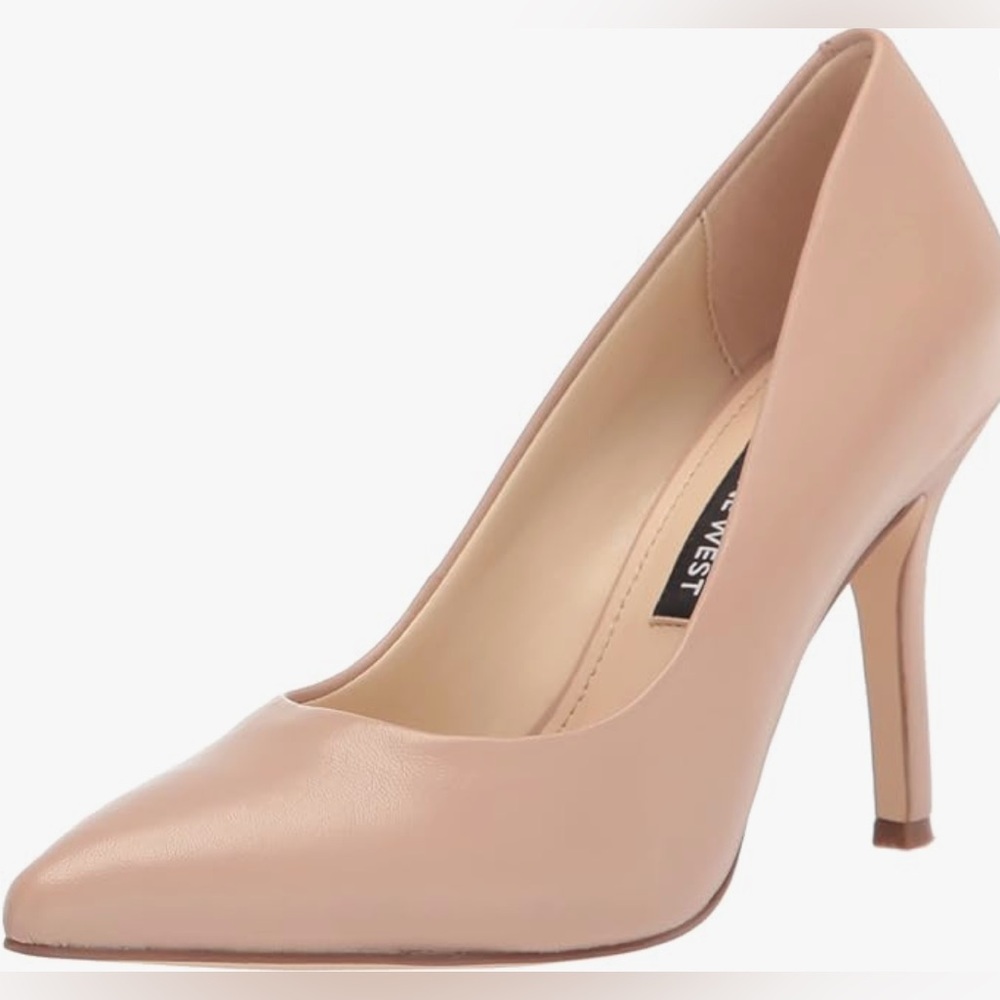 Nine West Flax Pointed Toe Pumps in nude